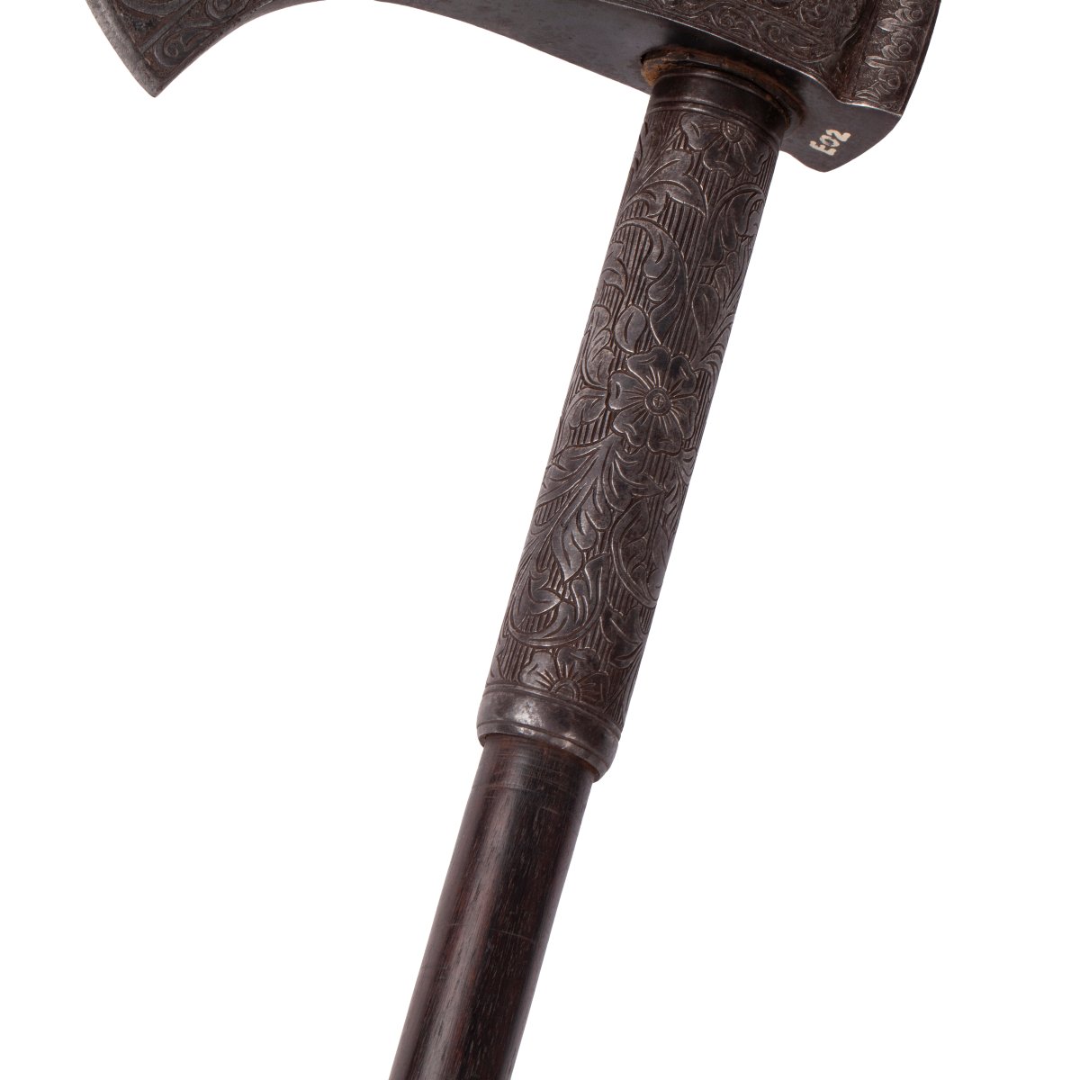 Indo-persian Tabarzin, Saddle Axe, India Or Iran, 19th Century-photo-2