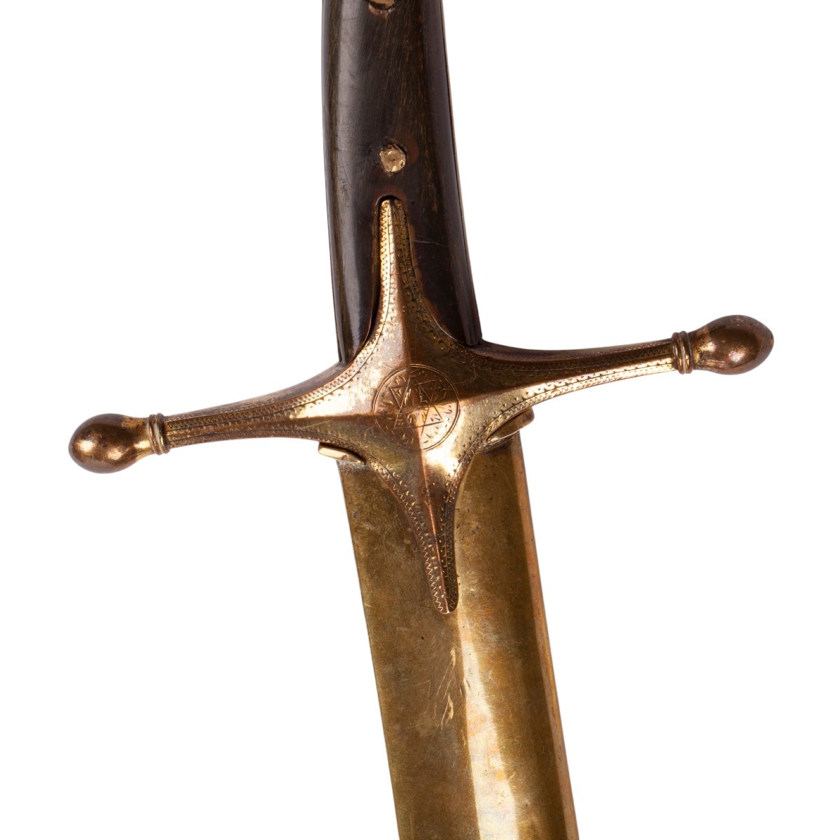 Ottoman Shamshir With Gilded Mountings, Ottoman Empire, 19th Century-photo-4