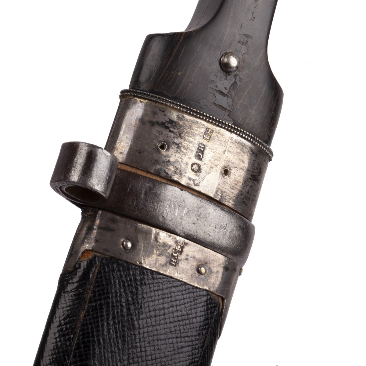 Russian Oriental-style Dagger With Silver Mountings, St. Petersburg, Late 19th Century-photo-3