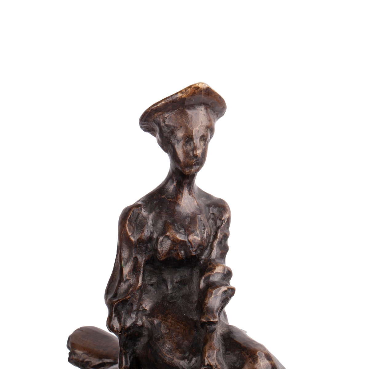 Figure équestre en bronze Amazone d’après Paul Troubetzkoy-photo-2