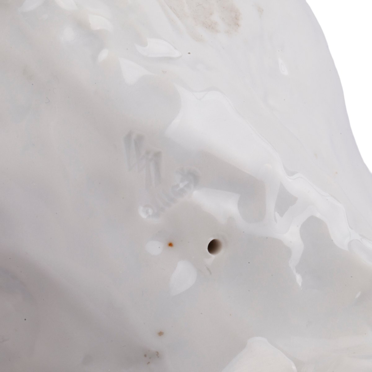 Porcelaine Allach–Teckel à poil long, modèle 75, d’après Ottmar Obermaier, fin des années 1930-photo-2