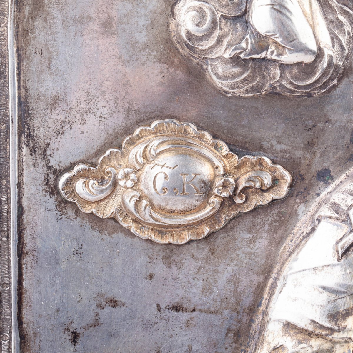Icône de Sainte Paraskeva avec riza en argent, Balkans, XVIIe–XVIIIe siècle-photo-2