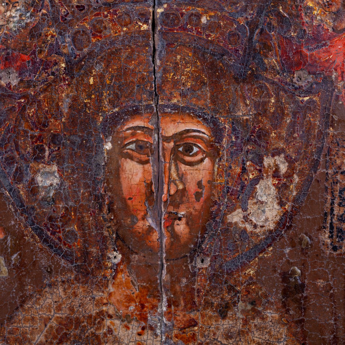 Icône de Sainte Paraskeva avec riza en argent, Balkans, XVIIe–XVIIIe siècle-photo-2