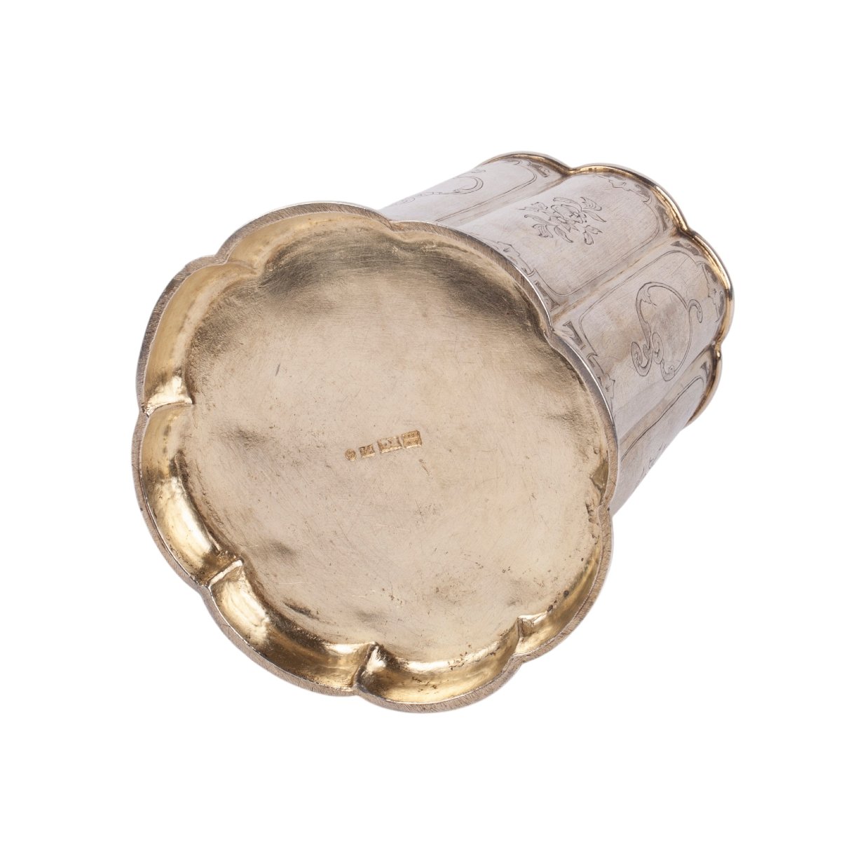 Chope en argent russe à intérieur vermeillé, 1854-photo-4