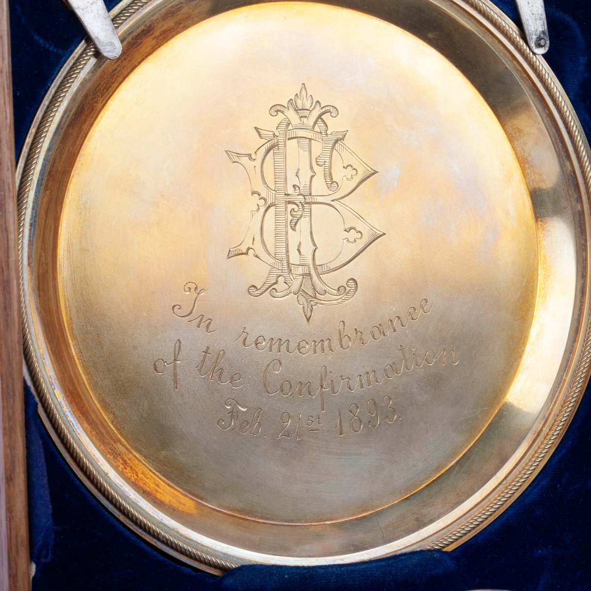 Porte-verre à thé russe en vermeil par Grachev, Saint-Pétersbourg, 1892-photo-2