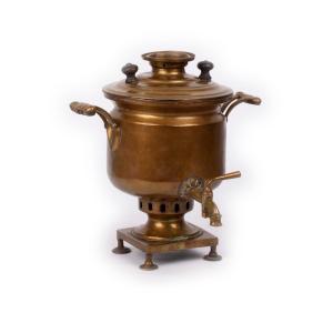 Miniature Travel Samovar By Vasily Karshinikov — Tula