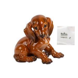 Rosenthal Porcelain Figure Of A Fox Terrier, Germany