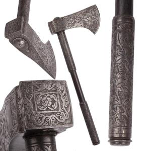 Indo-persian Tabarzin, Saddle Axe, India Or Iran, 19th Century