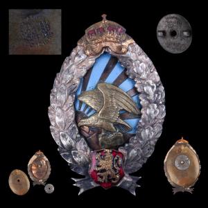 Royal Bulgarian Air Force Pilot's Badge, Kingdom Of Bulgaria, Circa 1935–1940