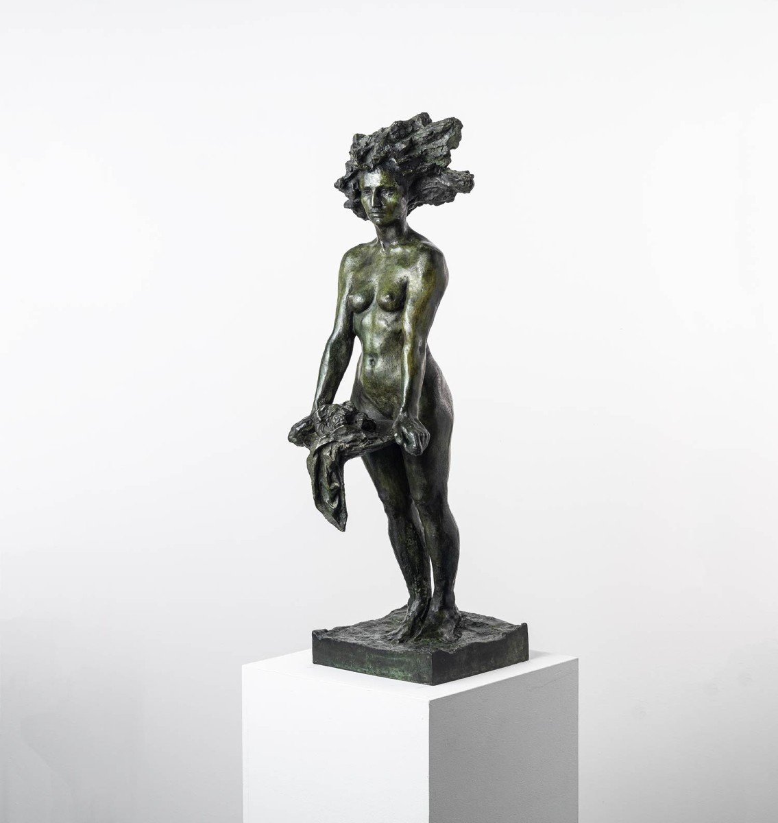 Nu féminin - Salomé - Statue En Bronze-photo-5