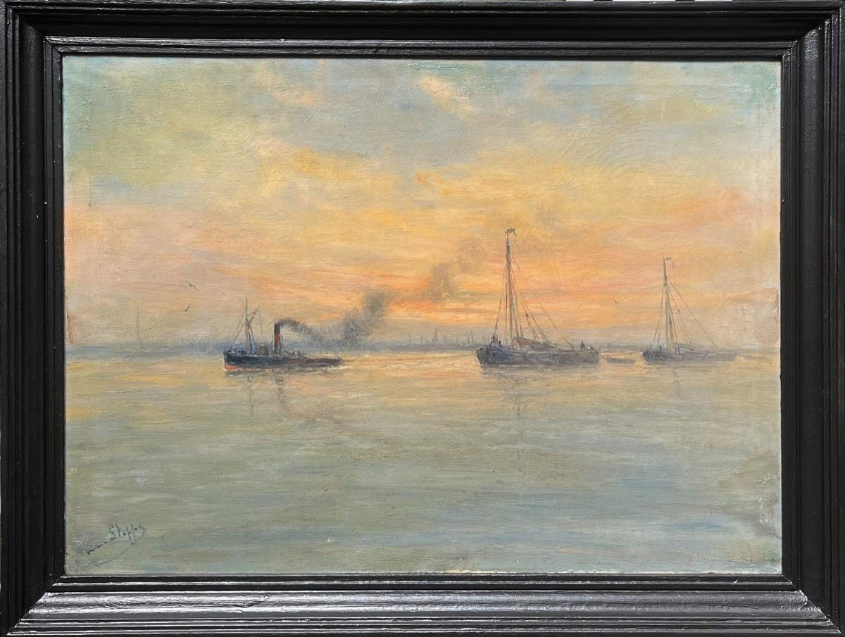 Evening Marine Port Of Antwerp - Romain Steppe-photo-2
