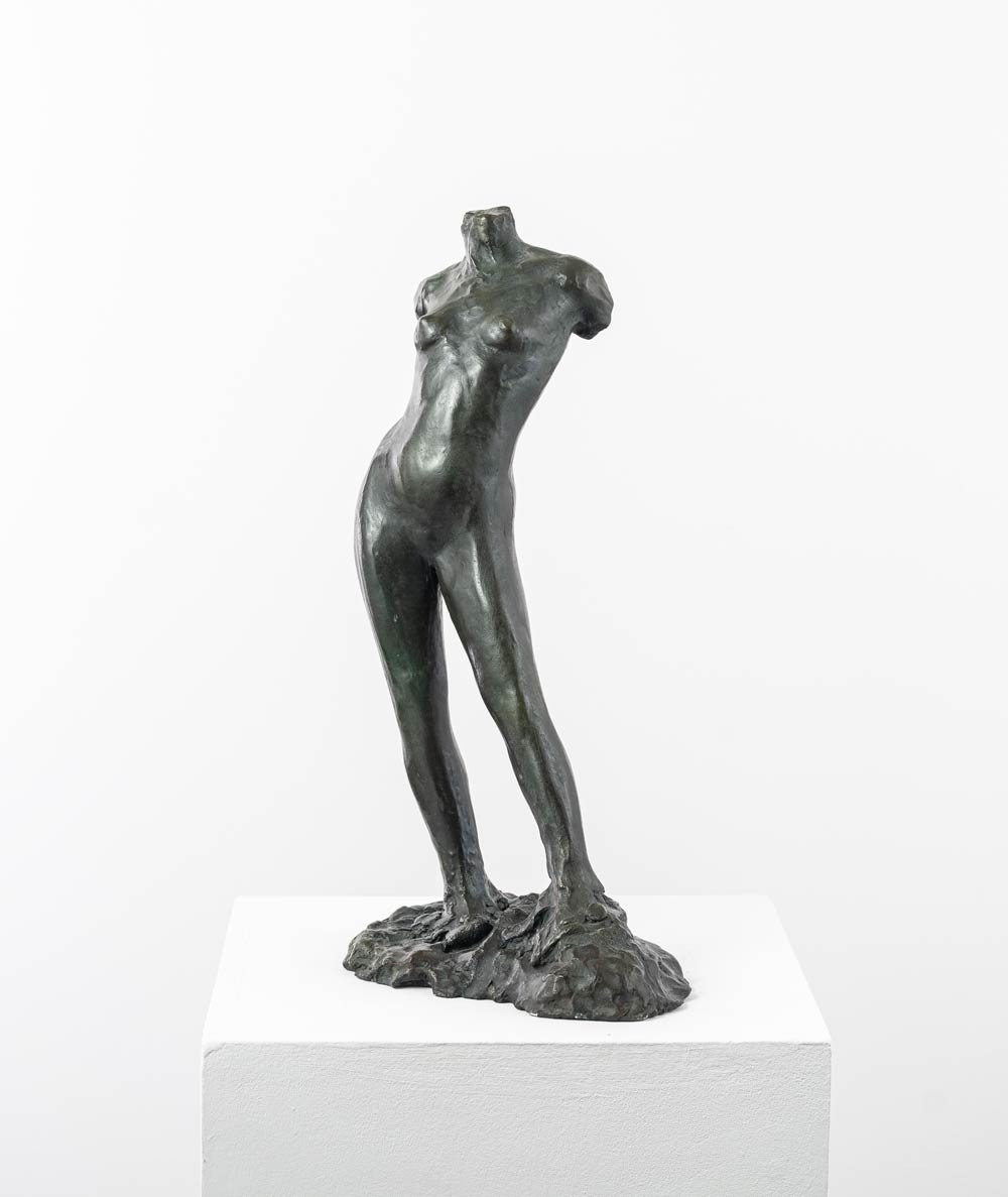 Female Nude, Bronze Sculpture – “balance” -photo-3