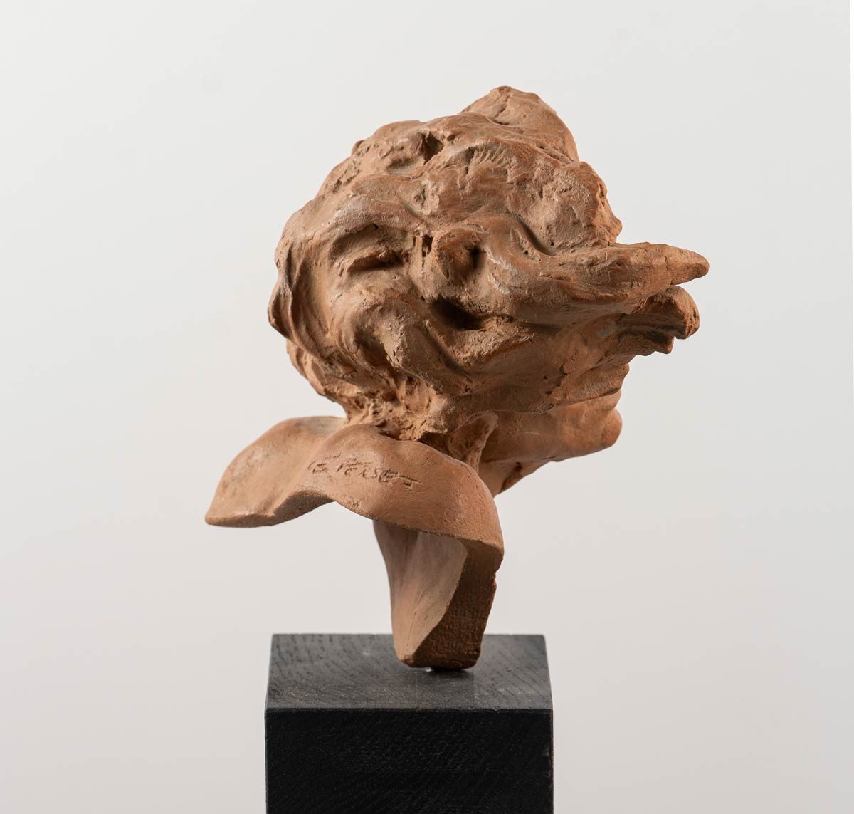 Head Of A Woman, Terracotta Proof – “face Of A Succubus” -photo-4