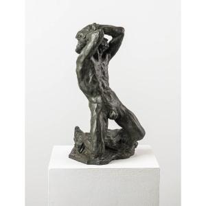 Nu Masculin, Sculpture En Bronze – « ESCLAVE I » 