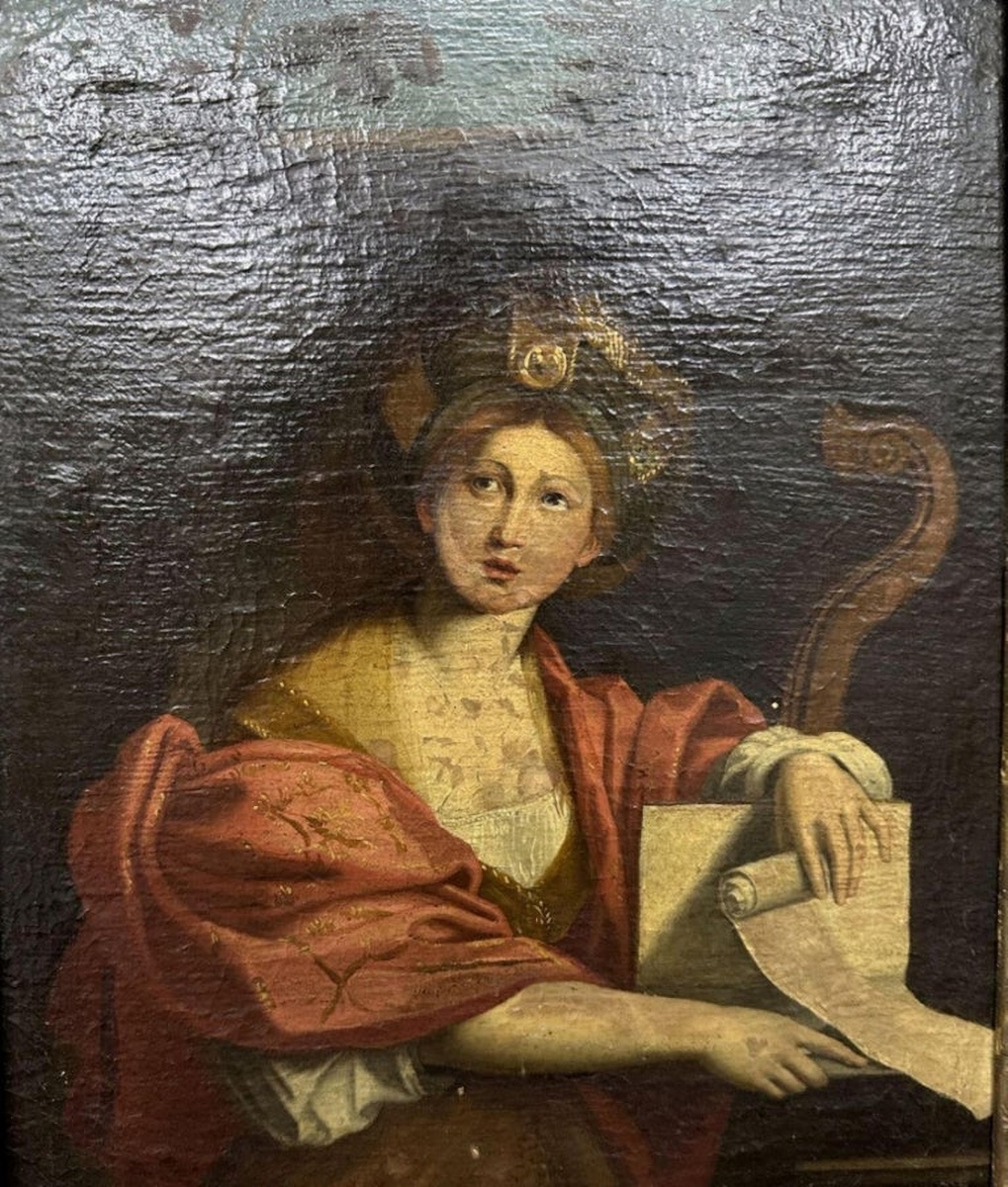 Ecole Italienne Du XVIIIe Siècle « sybile »-photo-4