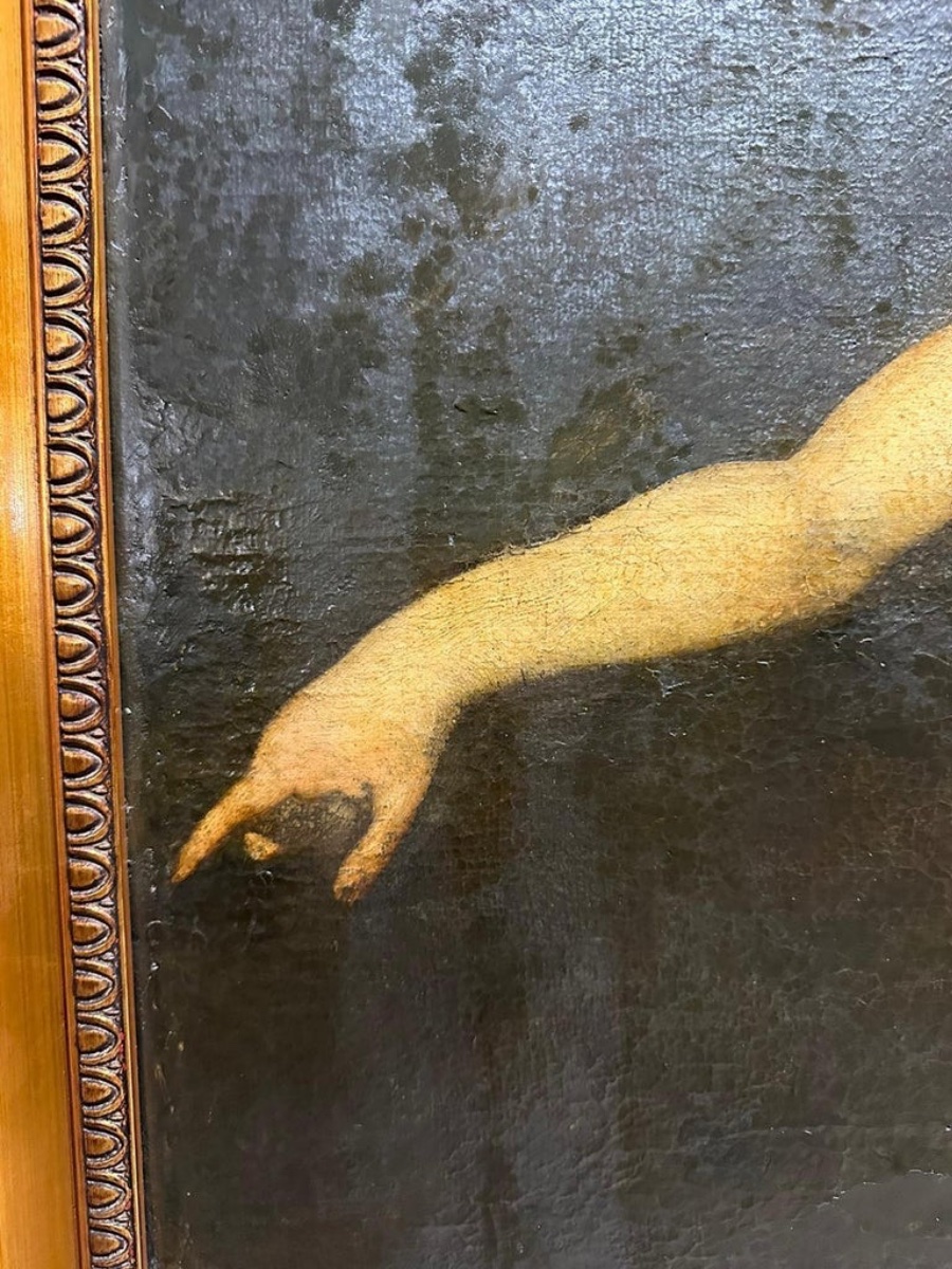 Giacinti Brandi (1621-1691) « s. Giovannino », XVIIe Siècle-photo-1