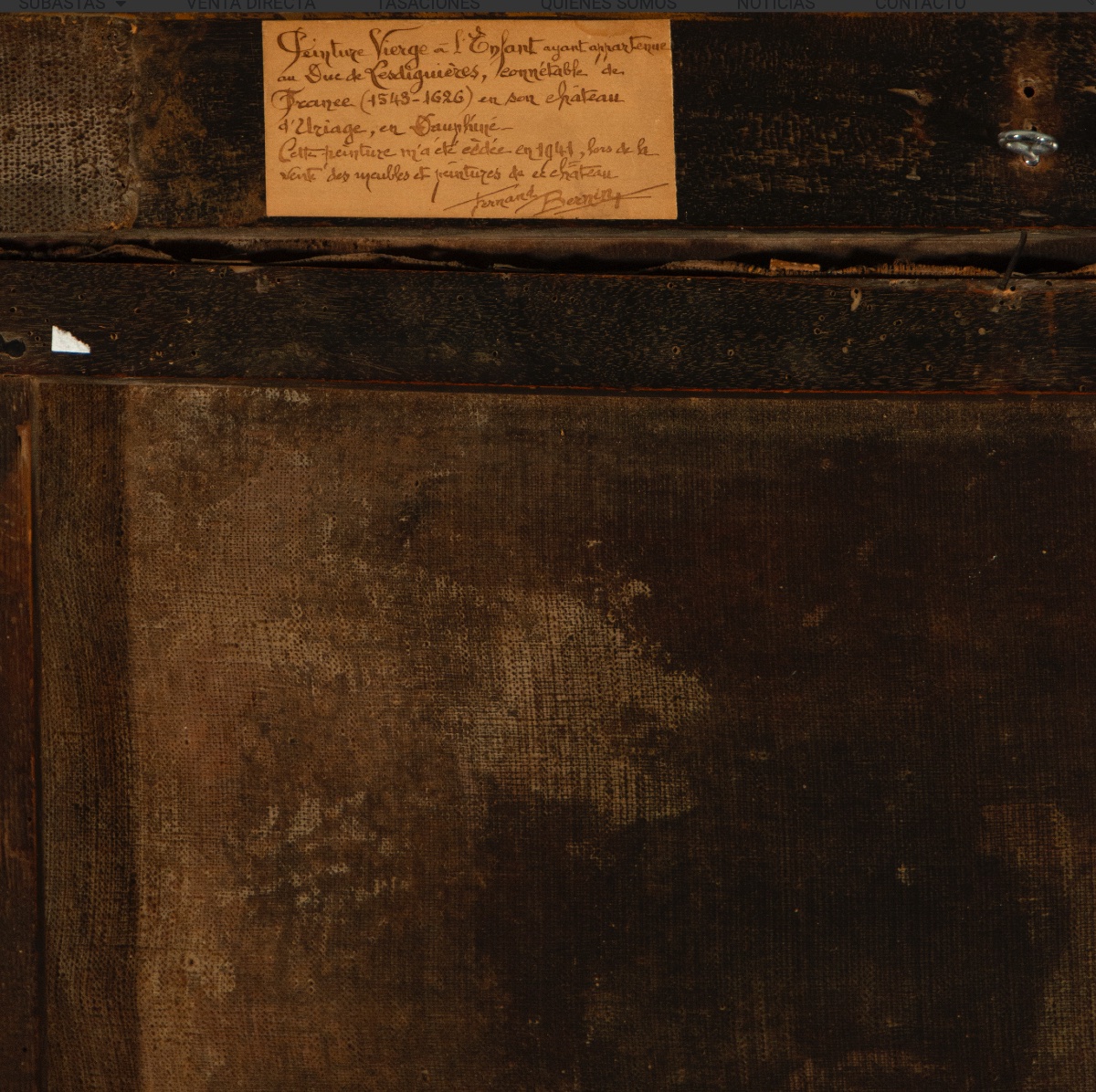 French School, Early 17th Century, "virgin And Child" Provenance: Duke Of Lesdiguières-photo-2