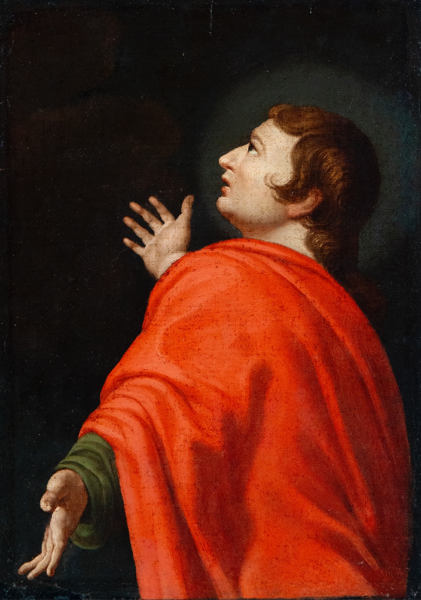 17th Century Italian School. "san Juan Evangelista"