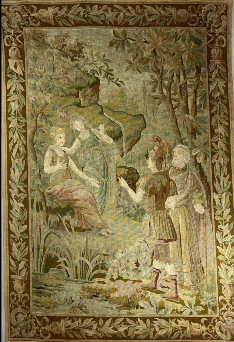 18th Century Aubusson Tapestry “mythological Scene”