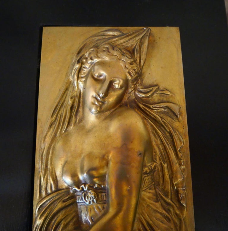 "the Nymphs Of The Fountain" Bronze Art Deco Early 20th Century-photo-7