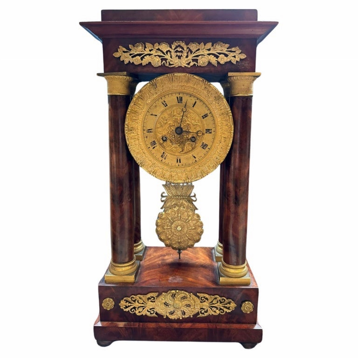 Napoleon III Clock, Empire, France, 19th Century-photo-4