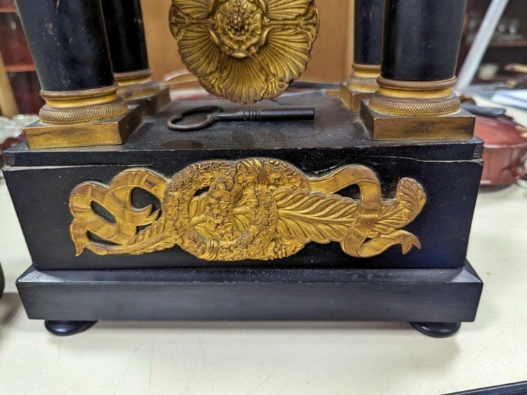 Napoleon III Empire Clock, 19th Century-photo-2