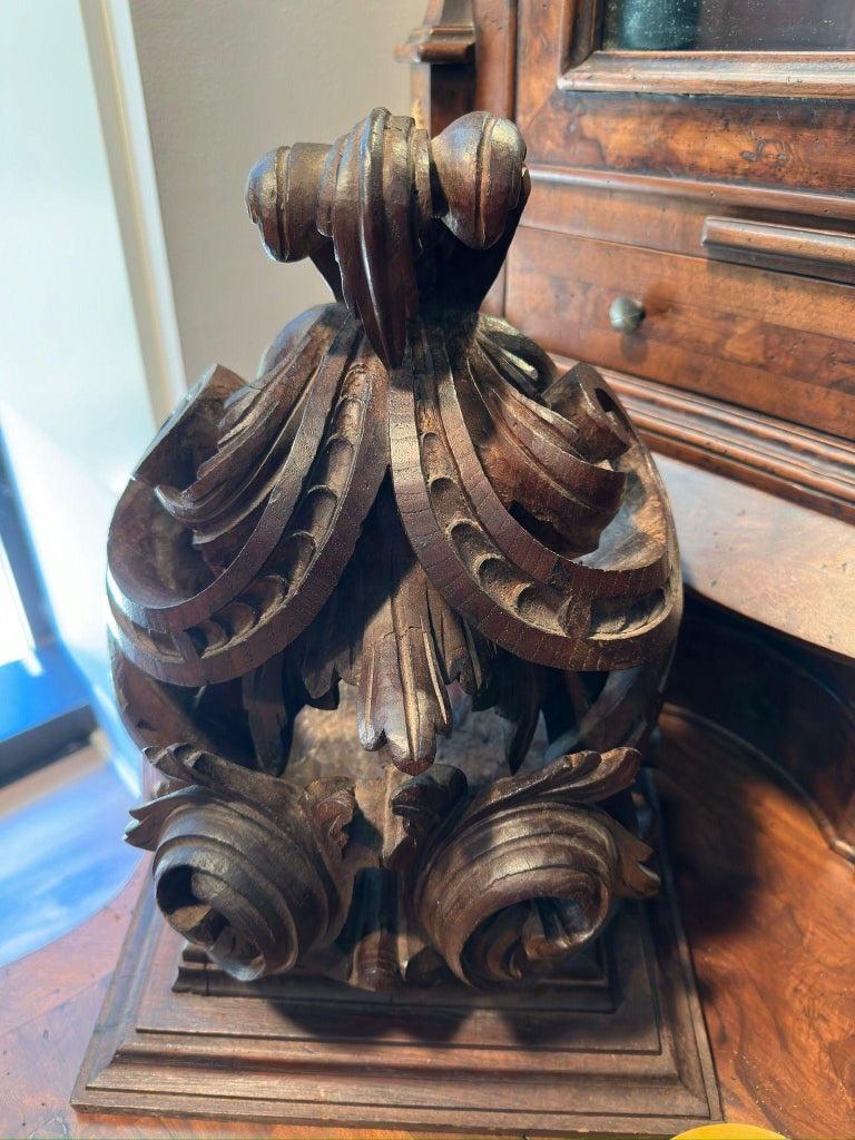Paire De Corbeaux  Portugais Du XIXe Siècle-photo-3