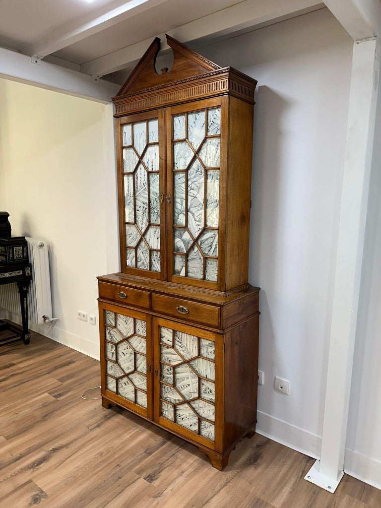 Armoire Portugaise  Fin Du XVIIIe Siècle (1777-1816) Acajou-photo-4