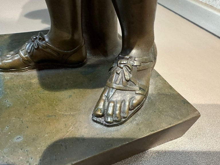 Ferdinand Barbedienne "diane De Gabies" French Sculpture, Late 19th Century.-photo-3