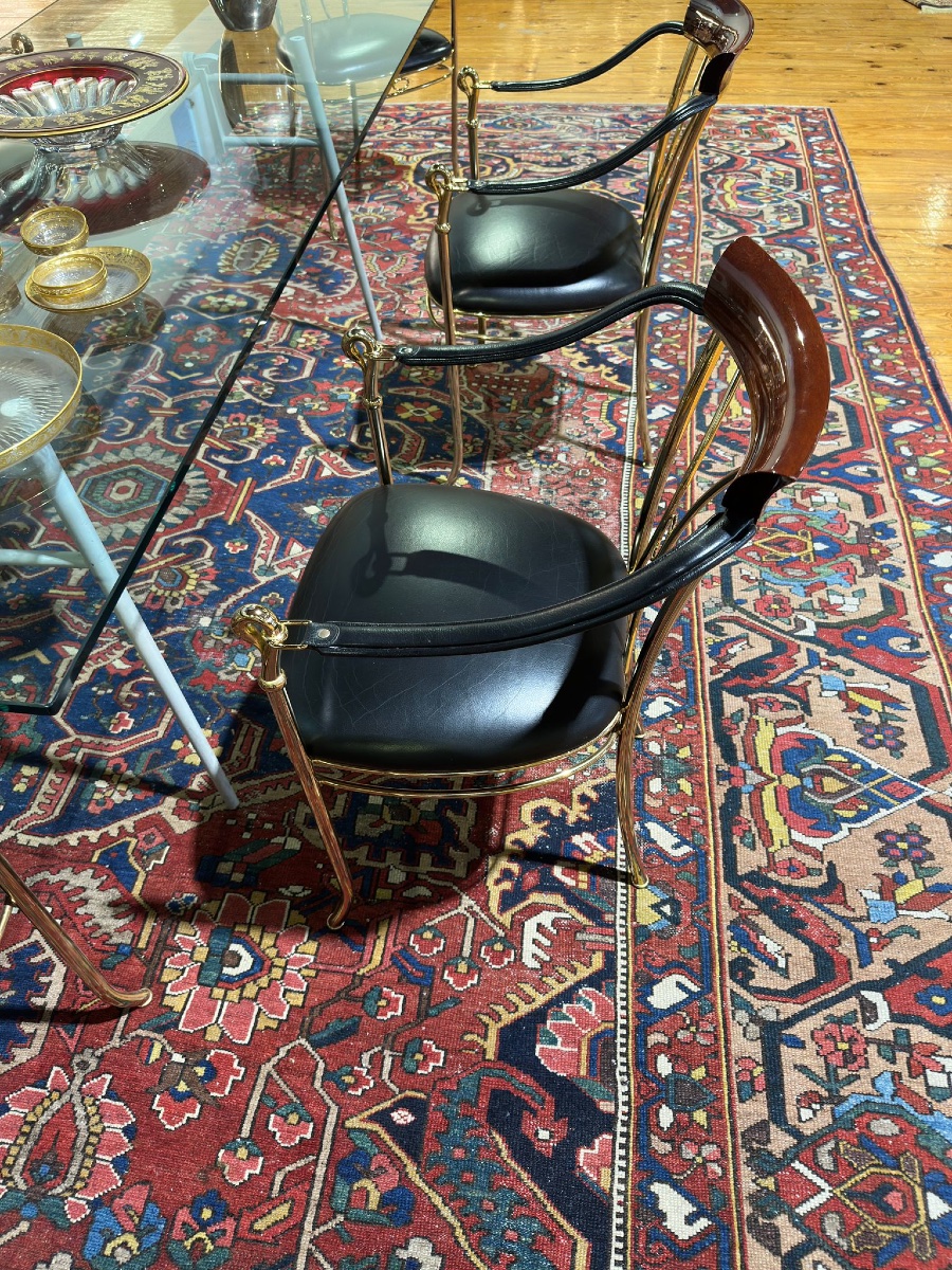 Vidal Grau, 6 Chaises  Espagnole, Vers 1980 -photo-4