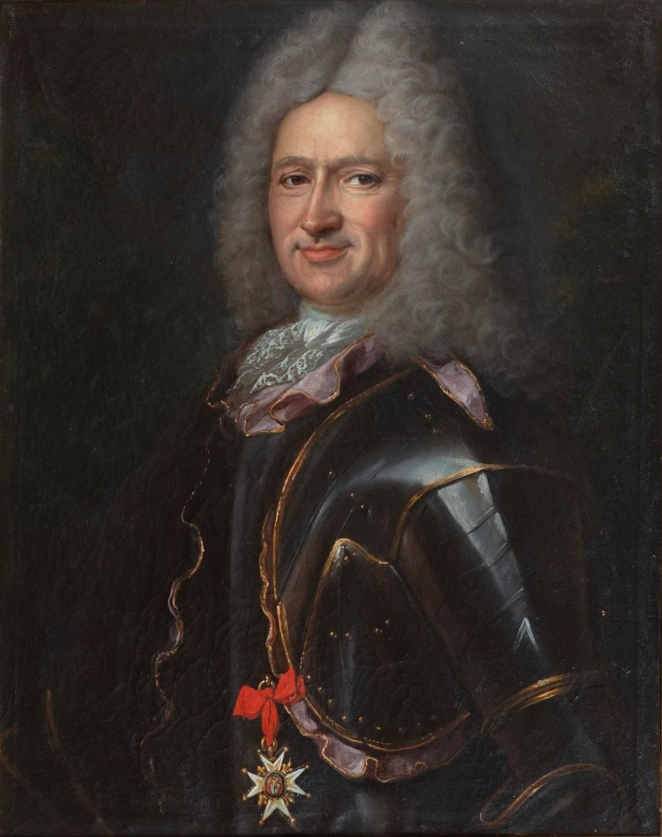 École Française du XVIIIe siècle « Buste d'Homme en Armure »-photo-2