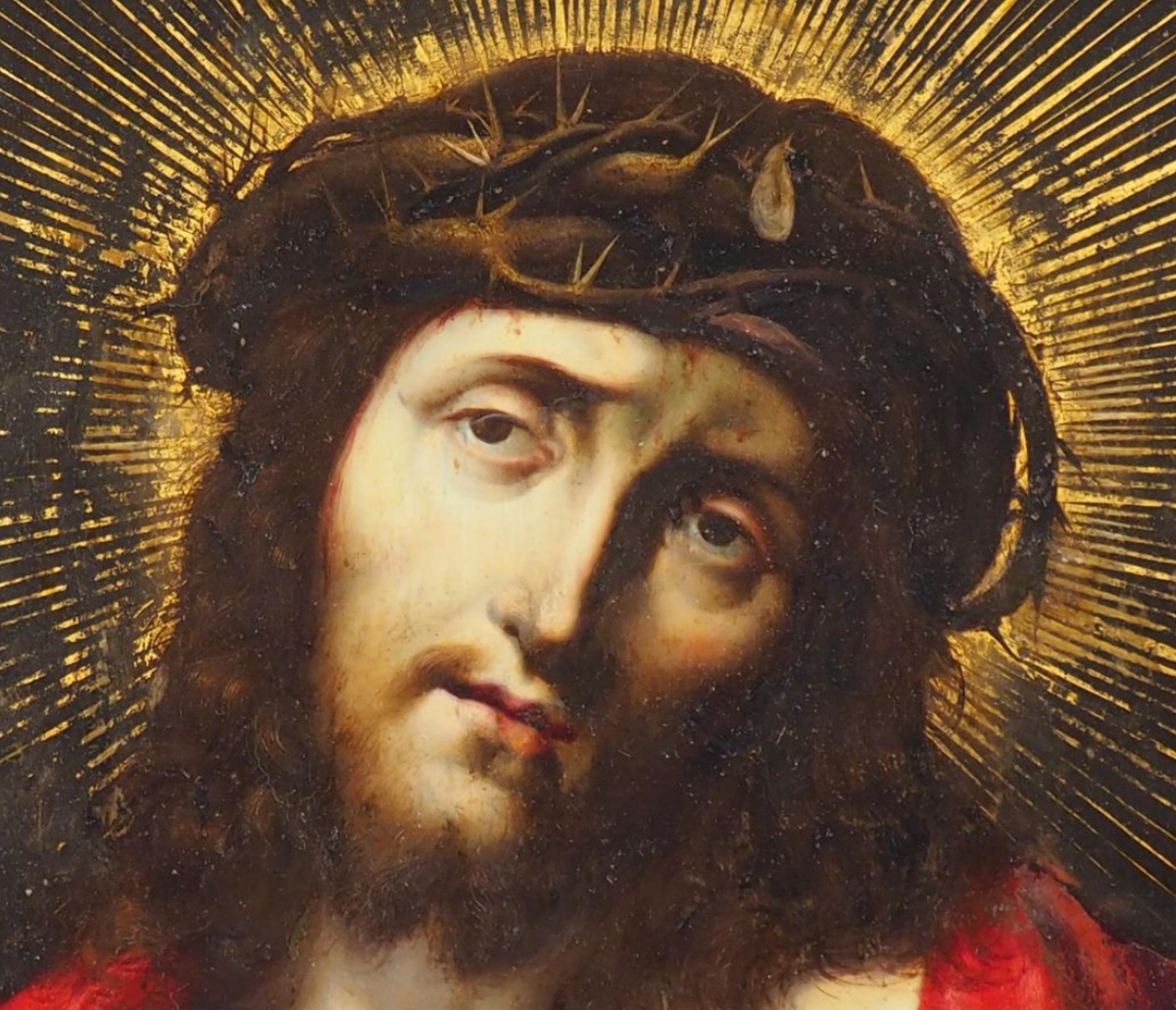 17th Century Flemish School, After Correggio, “ecce Homo”,-photo-1