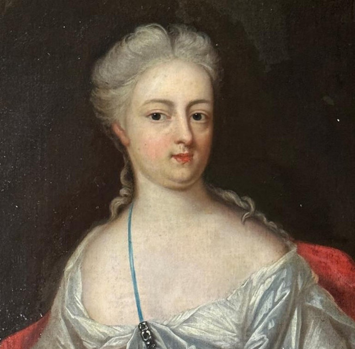 Portrait Of Maria Theresa Of Austria, Queen Consort Of France, 17th Century-photo-3