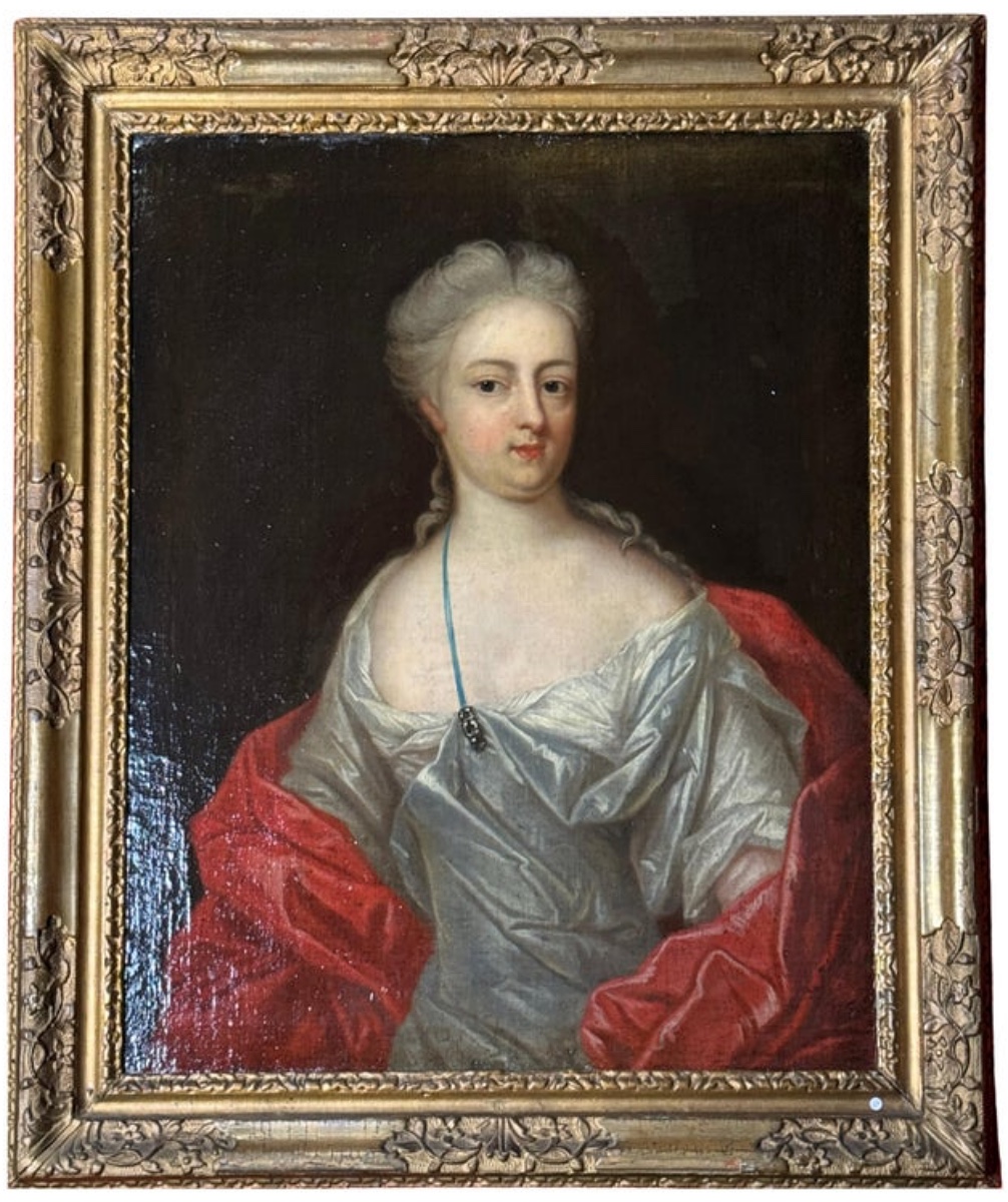 Portrait Of Maria Theresa Of Austria, Queen Consort Of France, 17th Century