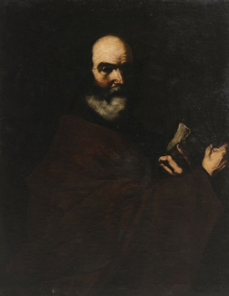 Circle Of Jusepe De Ribera (1588/91-1652) “saint Peter, 17th Century”