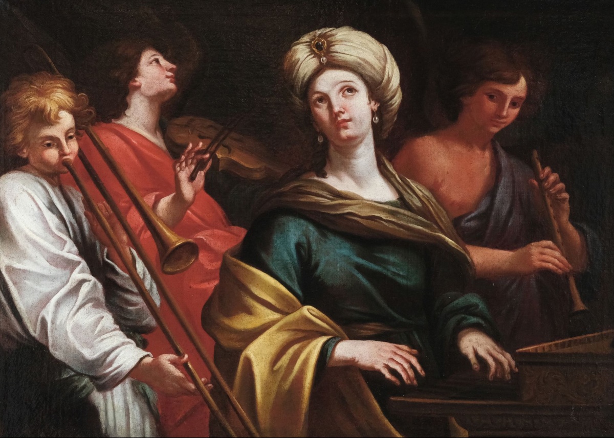 Elisabetta Sirani, Bologne, 1638–1665, Bologne, cercle « Sainte Cécile »-photo-1