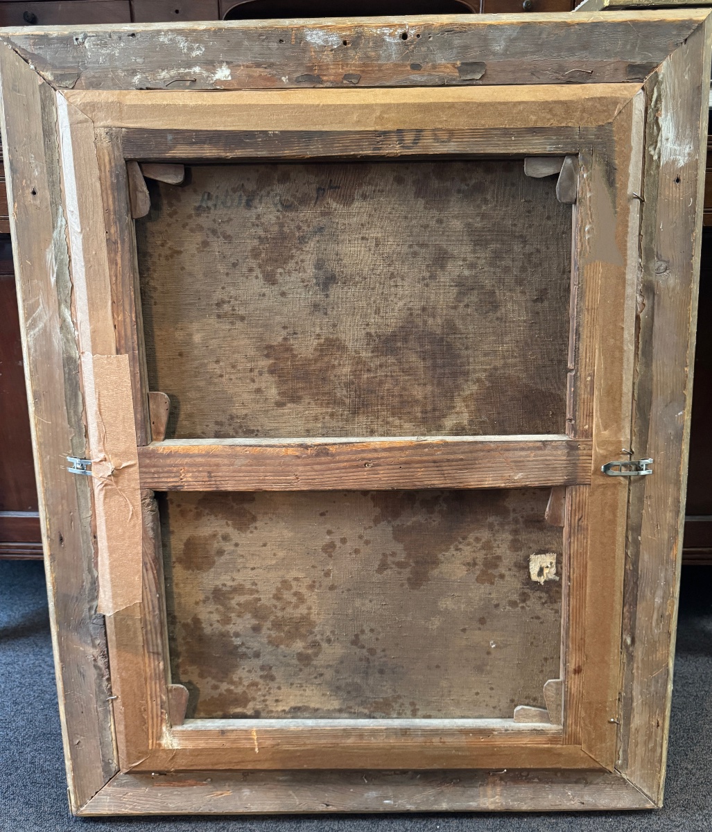 17th Century Italian School, Disciple Of Jusepe Ribera "bearded Man Holding A Book"-photo-4