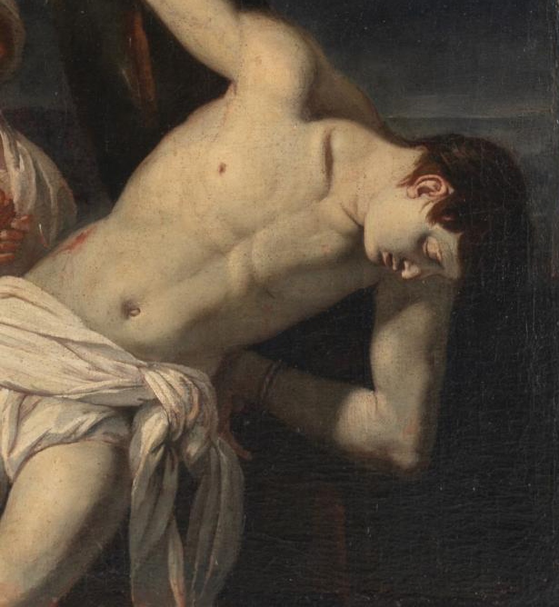 Angelo Caroselli [attributed To], Saint Sebastian And Saint Irene. 1615-1652. Oil On Canvas.-photo-4