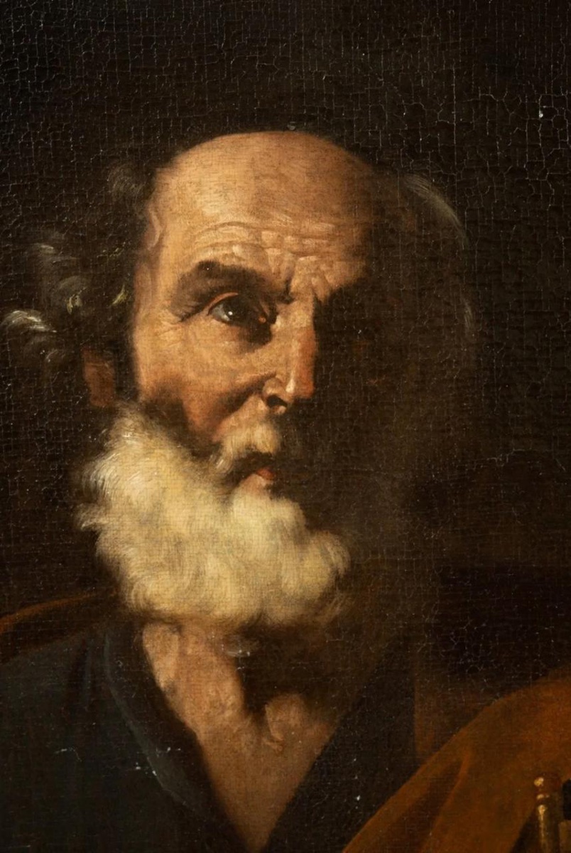 Francesco FRACANZANO (Monopoli 1612 - Naples 1656)  « San Pierre »-photo-4