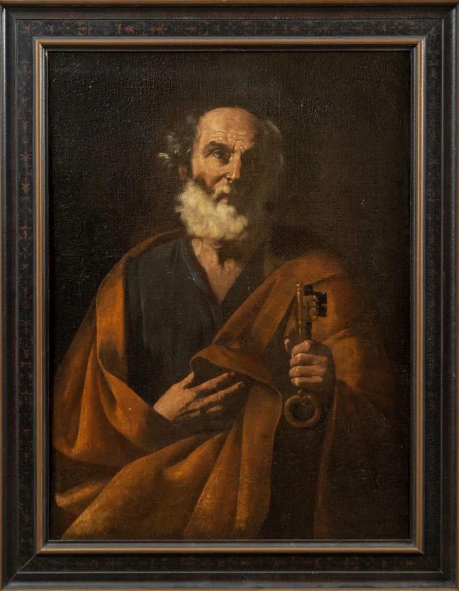 Francesco FRACANZANO (Monopoli 1612 - Naples 1656)  « San Pierre »