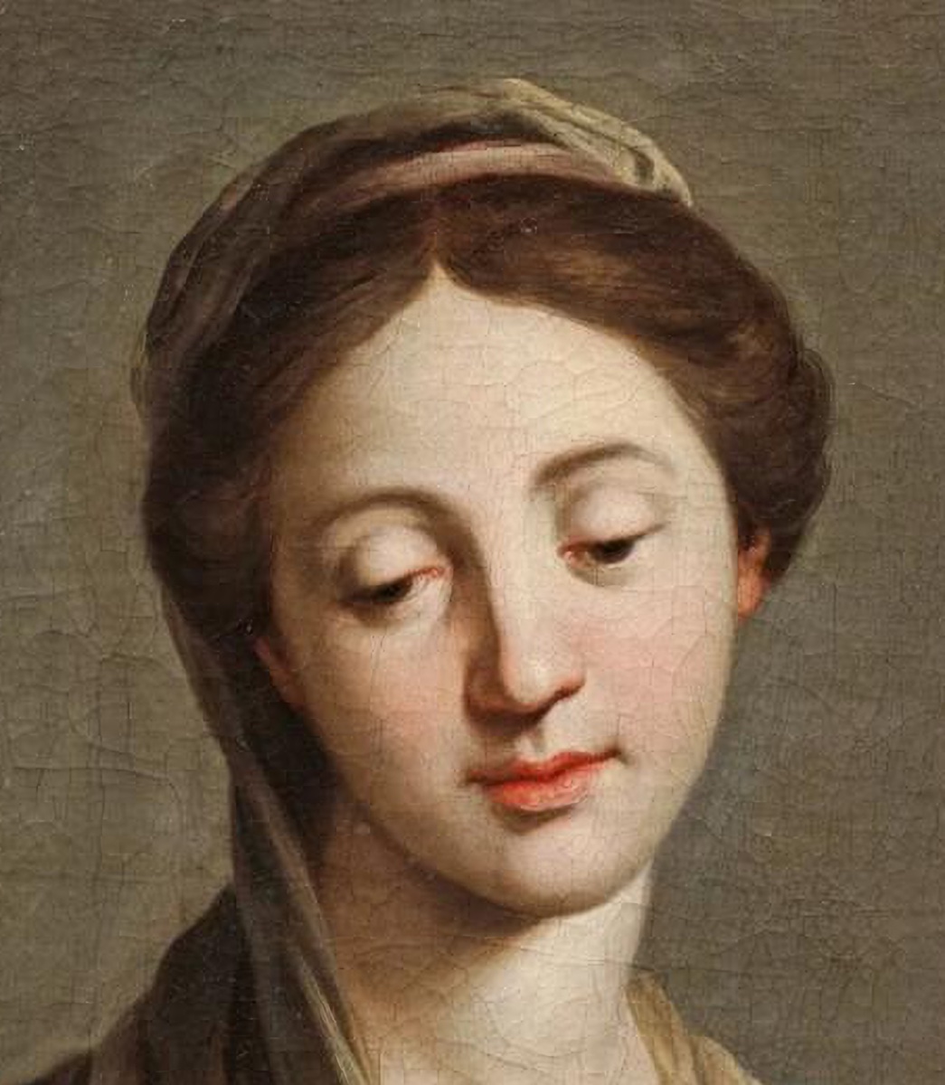 Cercle de Carlo Maratta (actif au XVIIe siècle)  « Marie Immaculée en Prière »-photo-4