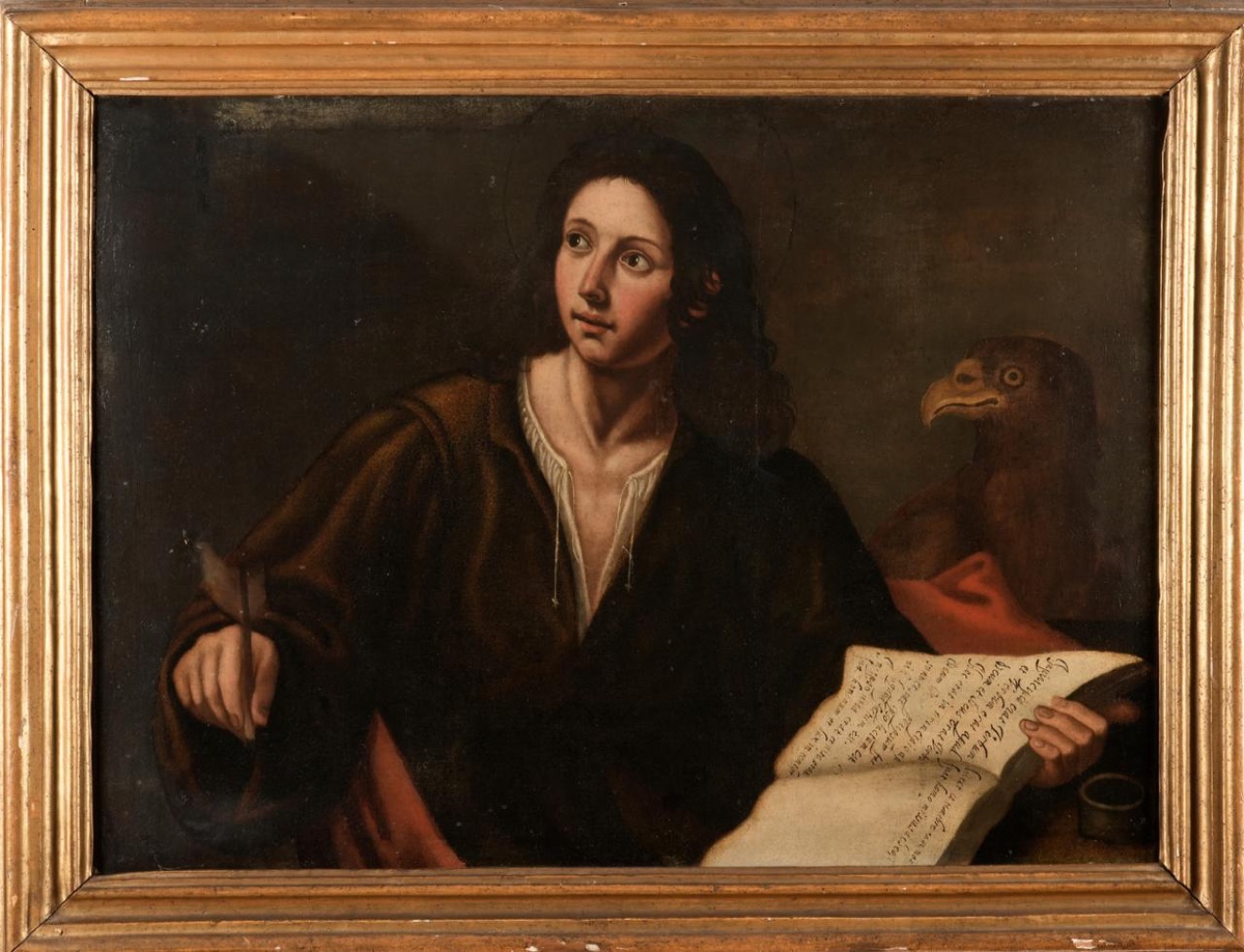 École Florentine du XVIIe siècle - Saint Jean l'Évangéliste