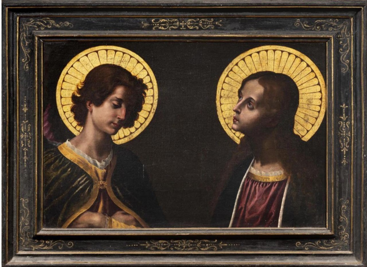 Florentine Painter, 17th Century, "the Annunciation"