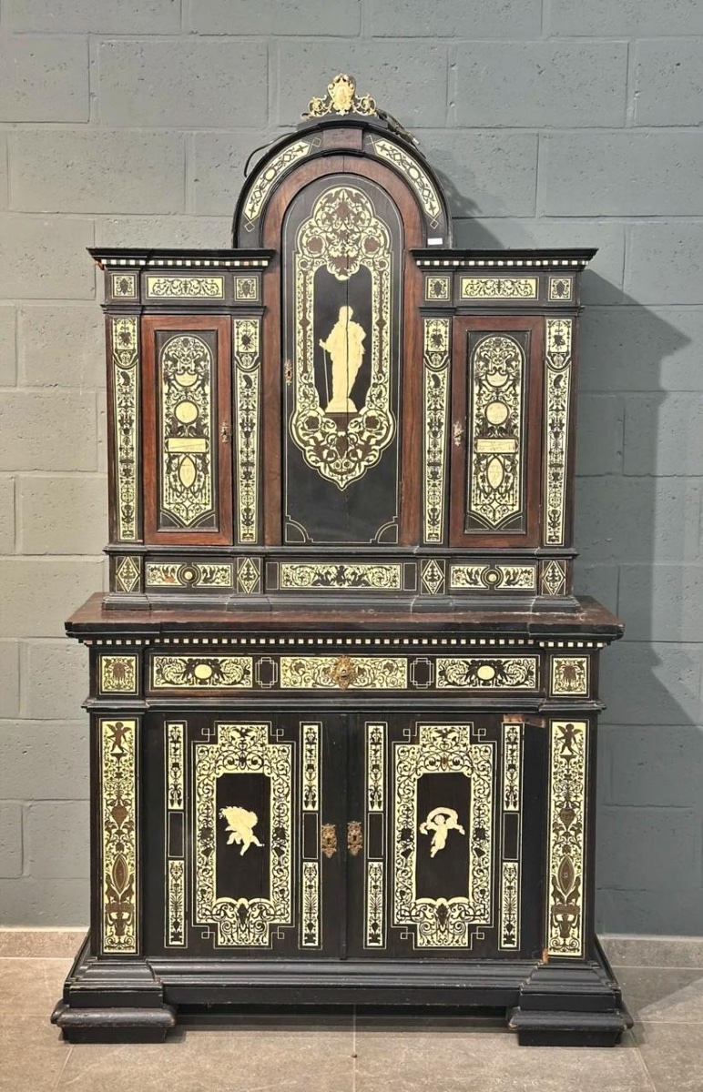 Italian Cabinet Circa 1860 ( Milan ) Attributed To Ferdinando Pogliani-photo-2