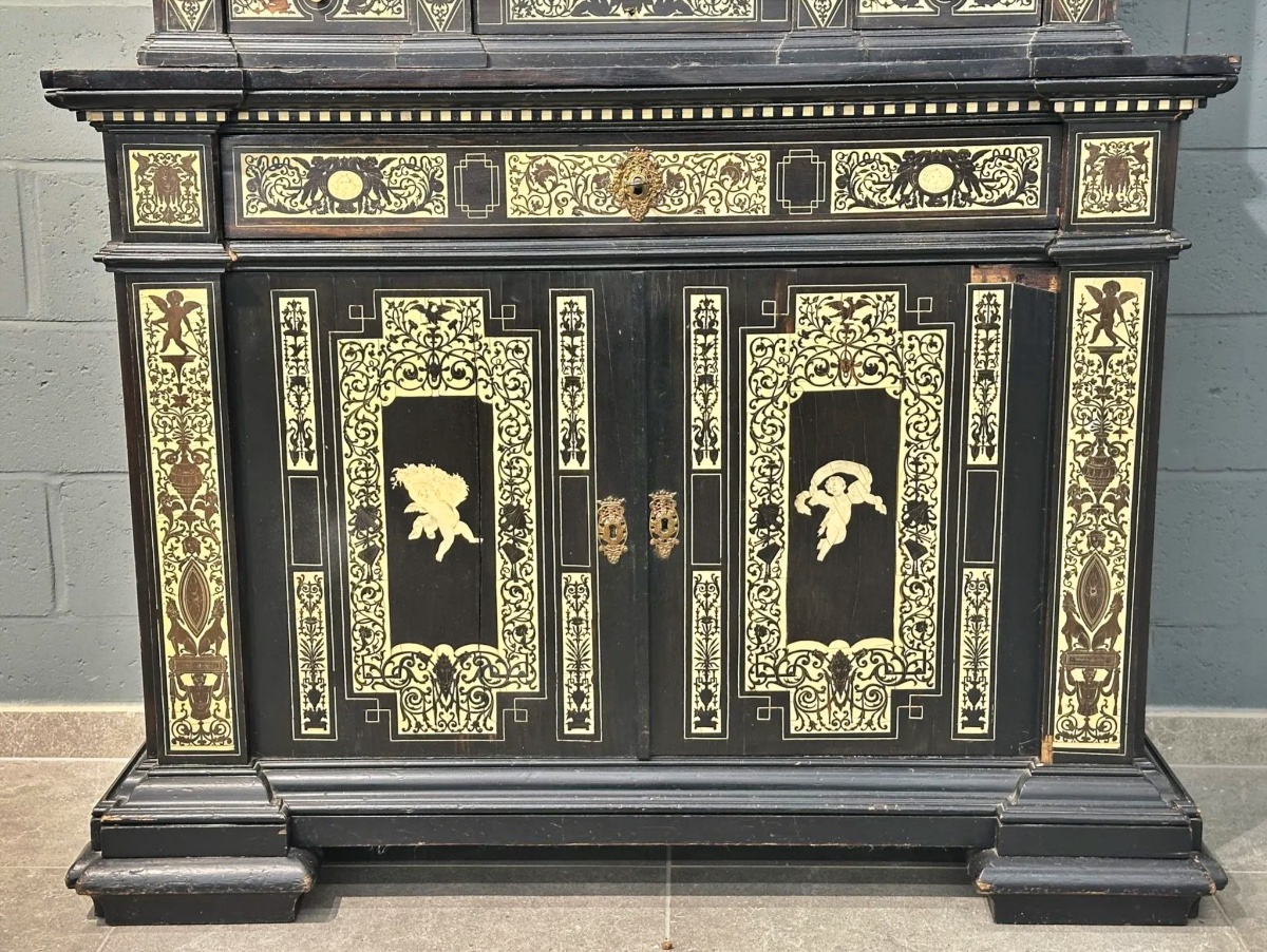 Italian Cabinet Circa 1860 ( Milan ) Attributed To Ferdinando Pogliani-photo-4