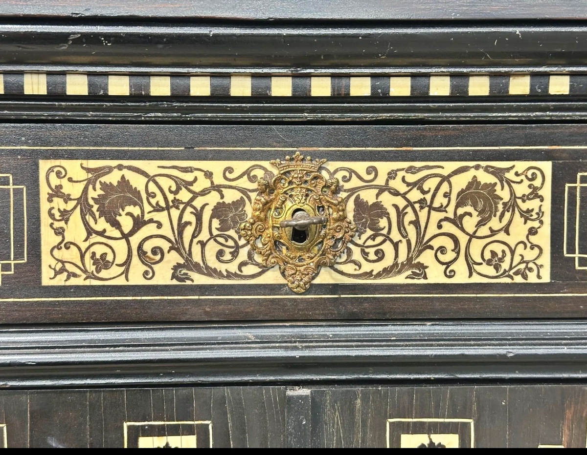 Italian Cabinet Circa 1860 ( Milan ) Attributed To Ferdinando Pogliani-photo-5