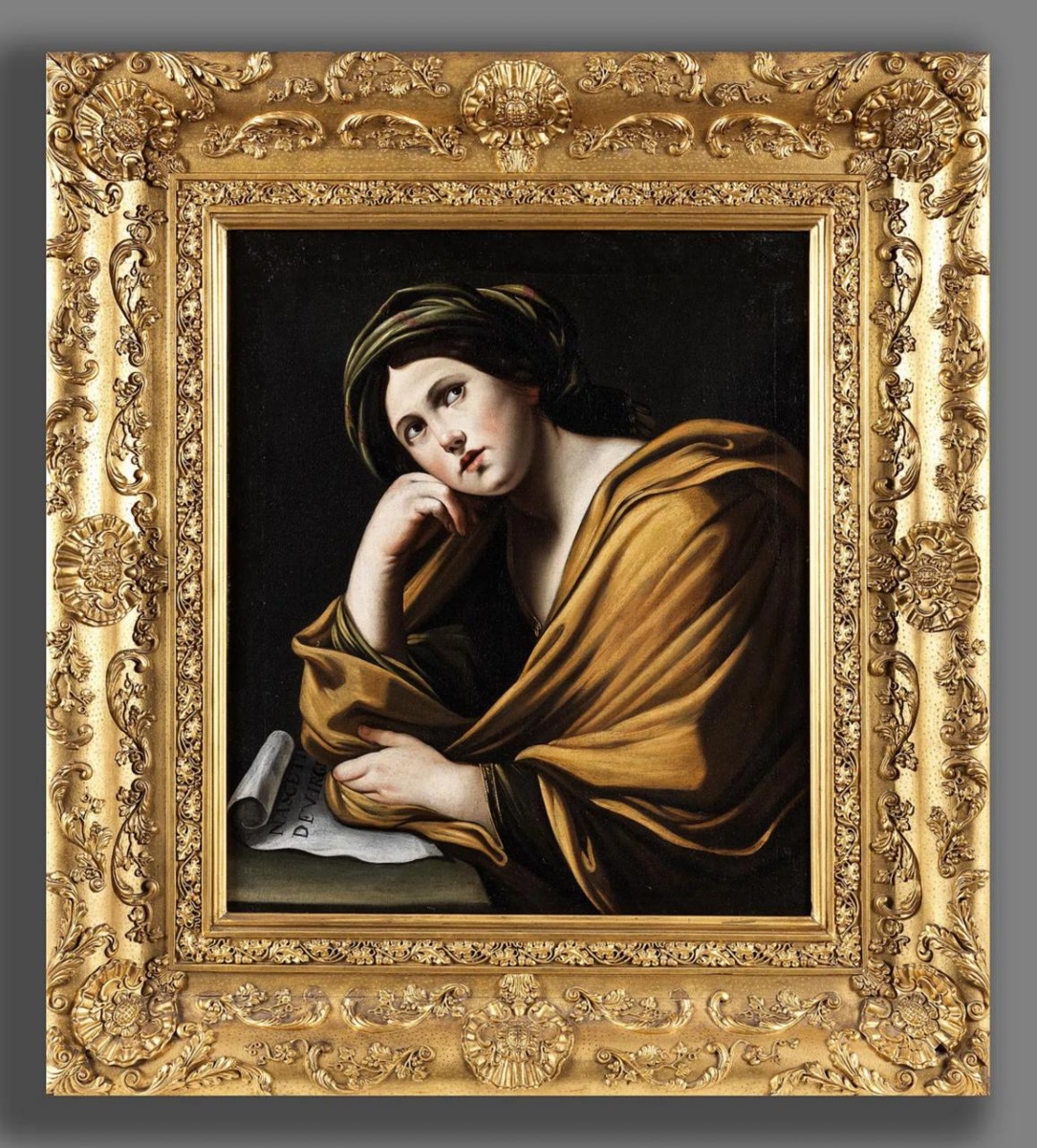 Francesco Cozza, 1605–1682, Rome, Attributed To *the Sibyl Of Tiburto*-photo-4