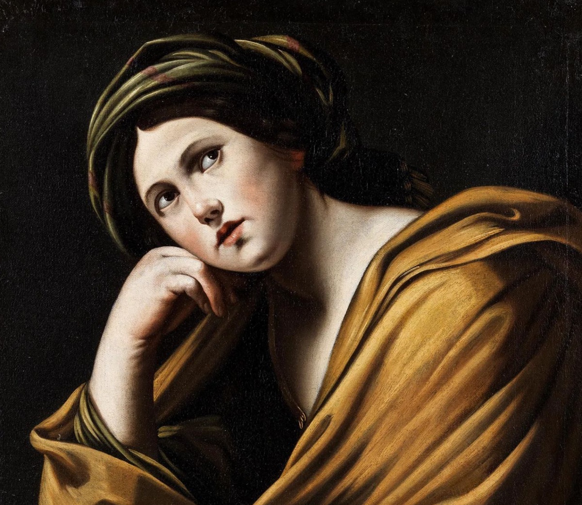 Francesco Cozza, 1605–1682, Rome, Attributed To *the Sibyl Of Tiburto*-photo-1