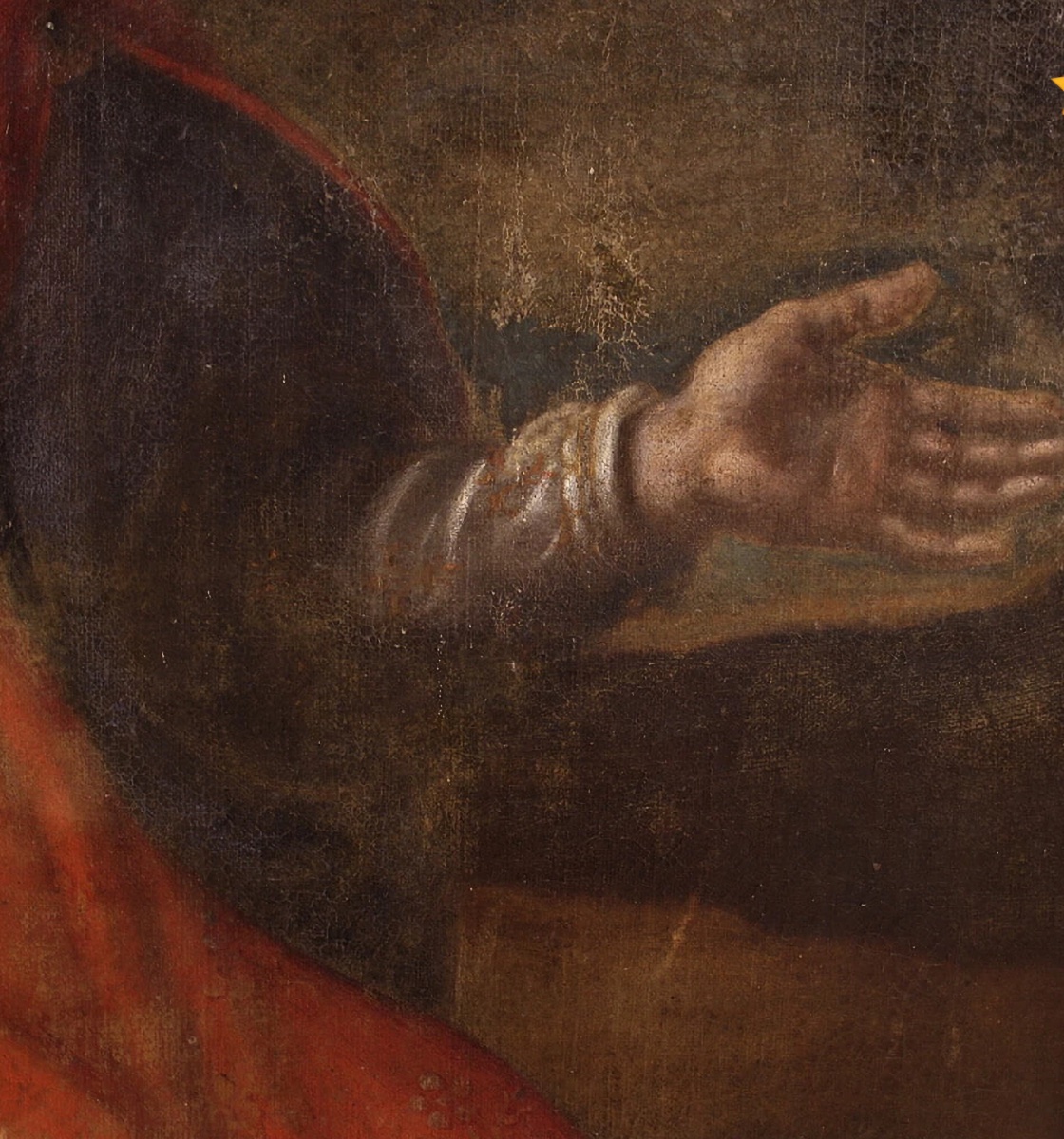 Francesco Curradi, Moïse sauvé des eaux, huile sur toile, première moitié du XVIIe siècle-photo-2