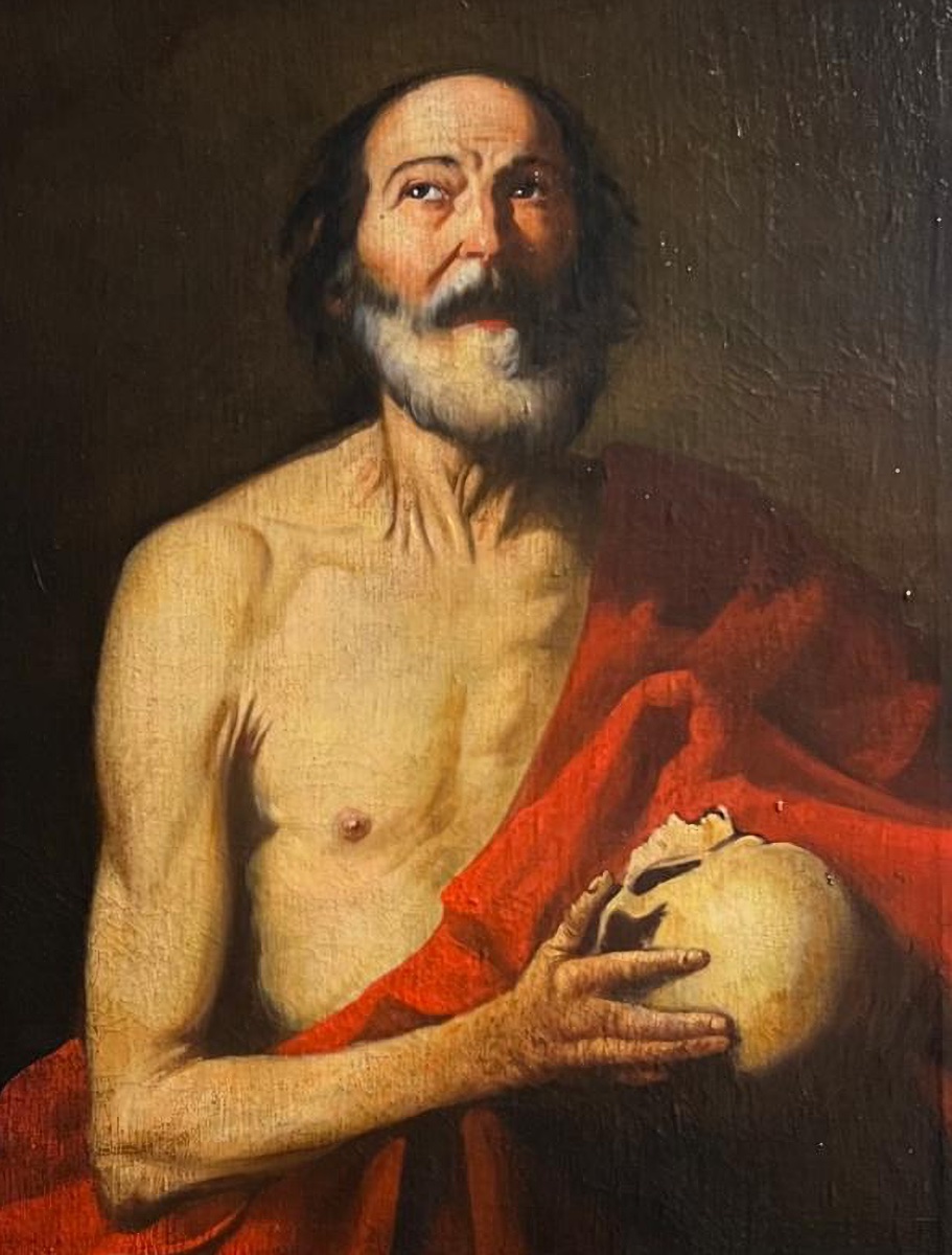 Disciple de José de Ribera, école napolitaine, fin du XVIIe siècle-photo-2
